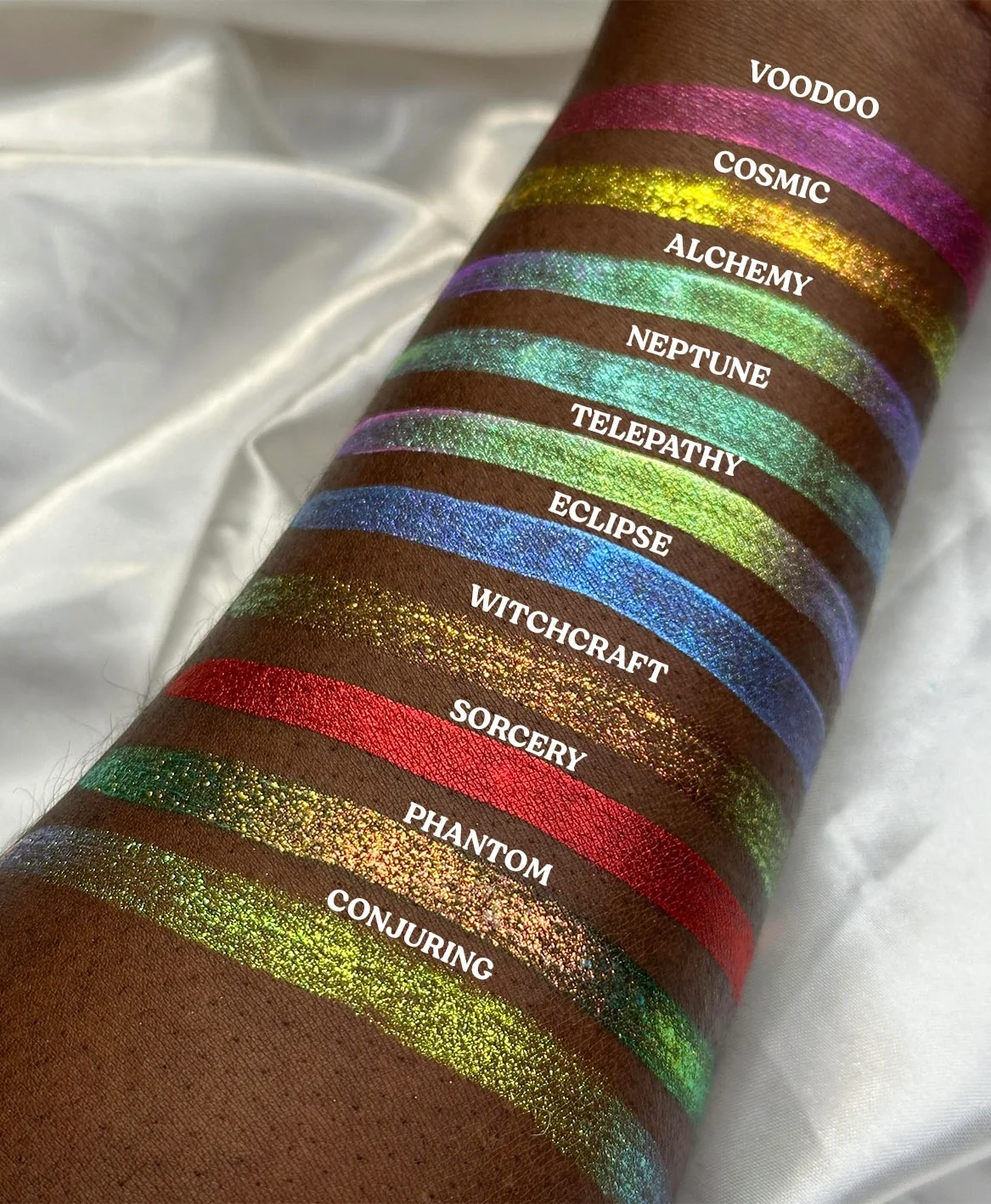 Voodoo Chroma Magic (Red/Purple) - Liquid Eyeshadow - Glisten Cosmetics - Image 9