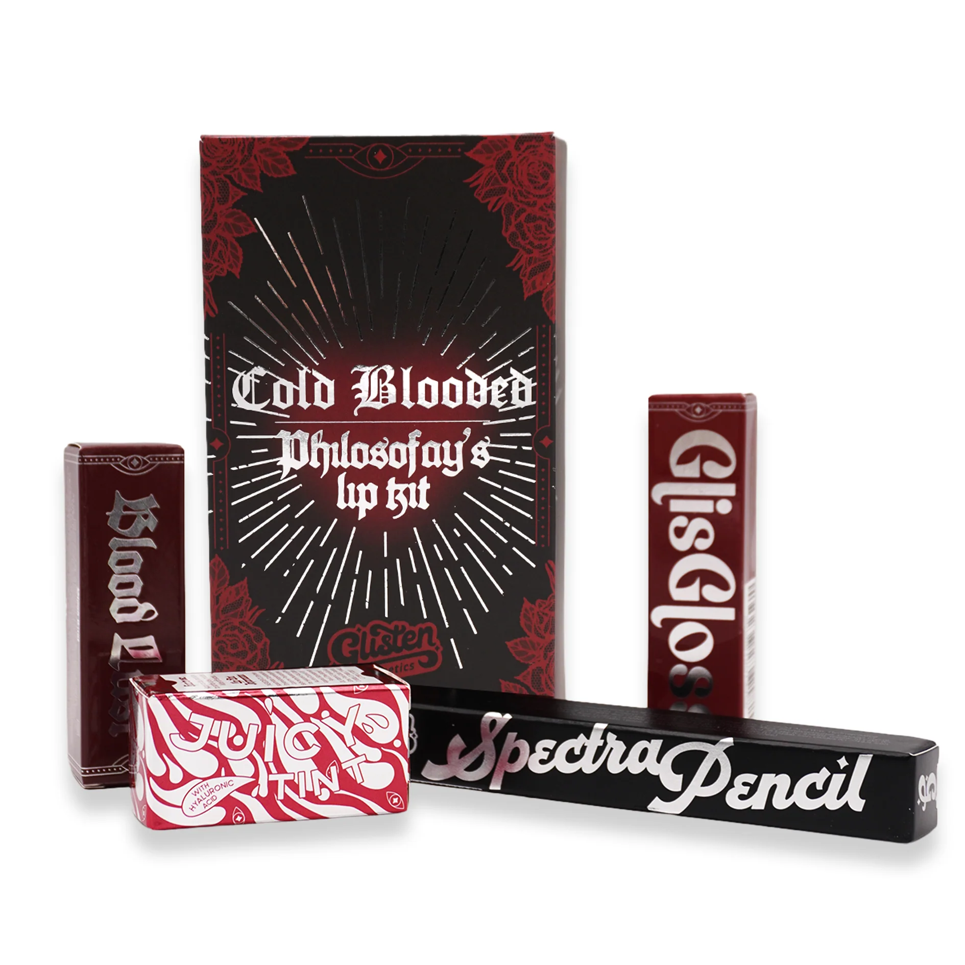 Cold Blooded - Lip Kit - Glisten Cosmetics X Philosofay - Image 3