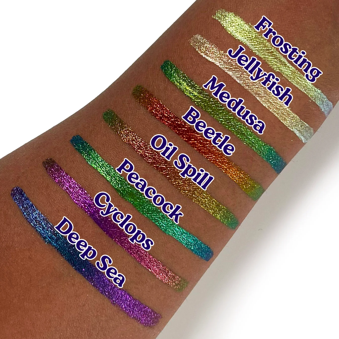 Deep Sea Chroma Flik (Blue/Purple)- Liquid Liner - Glisten Cosmetics - Image 7