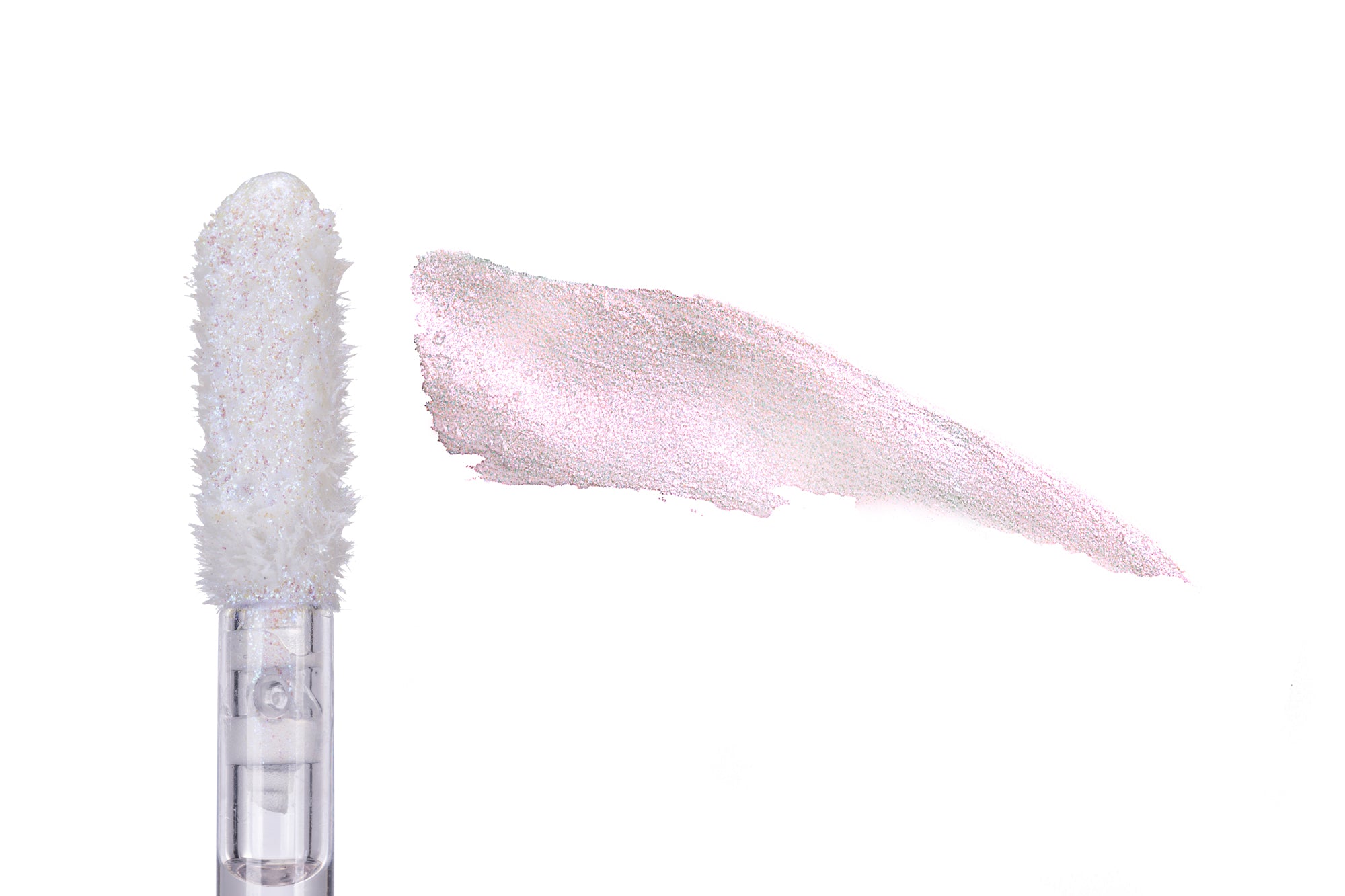 Fairy Dust Chroma Magic (Baby Pink/White) - Liquid Eyeshadow - Glisten Cosmetics - Image 4