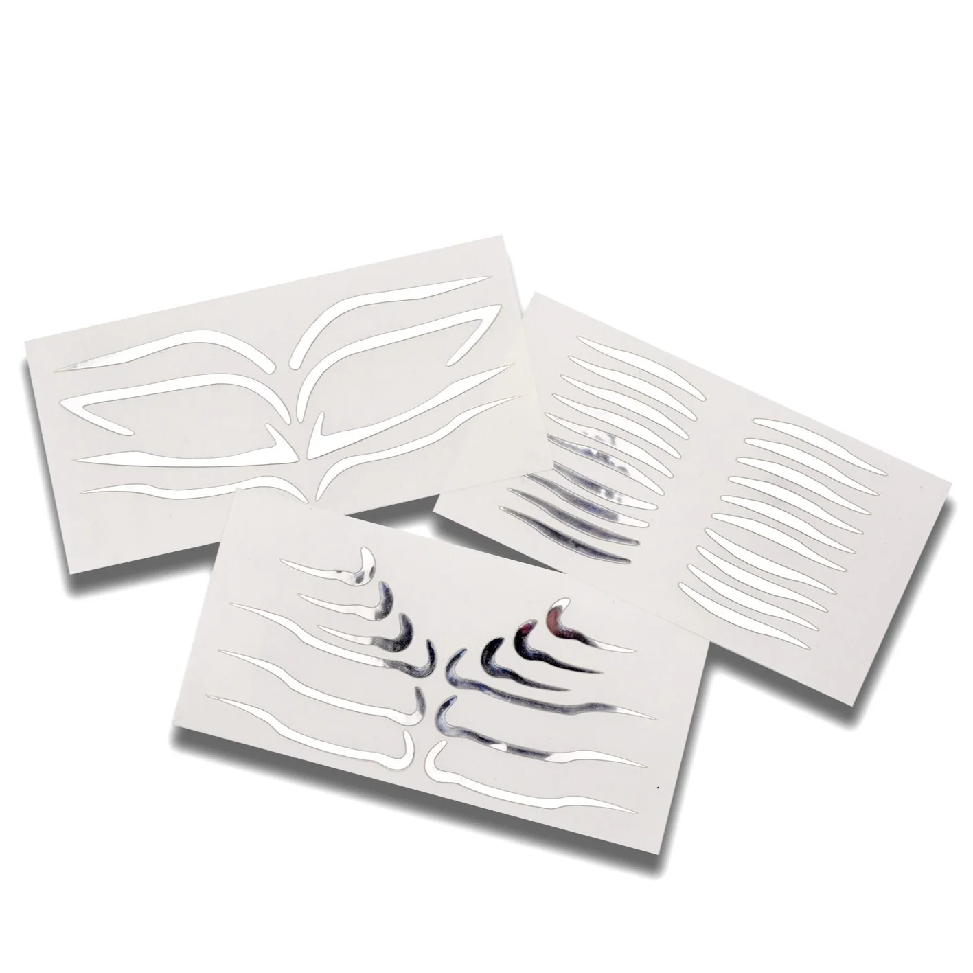 Full Collection - Chrome Makeup Stickers - Face Lace x Glisten Cosmetics - Image 2