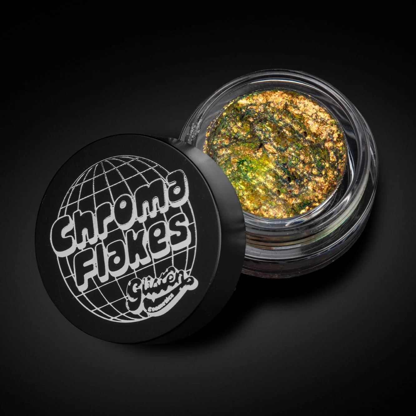 Gold Rush Chroma Flakes (Gold/Green) - Duochrome Pigment - Glisten Cosmetics - Image 4