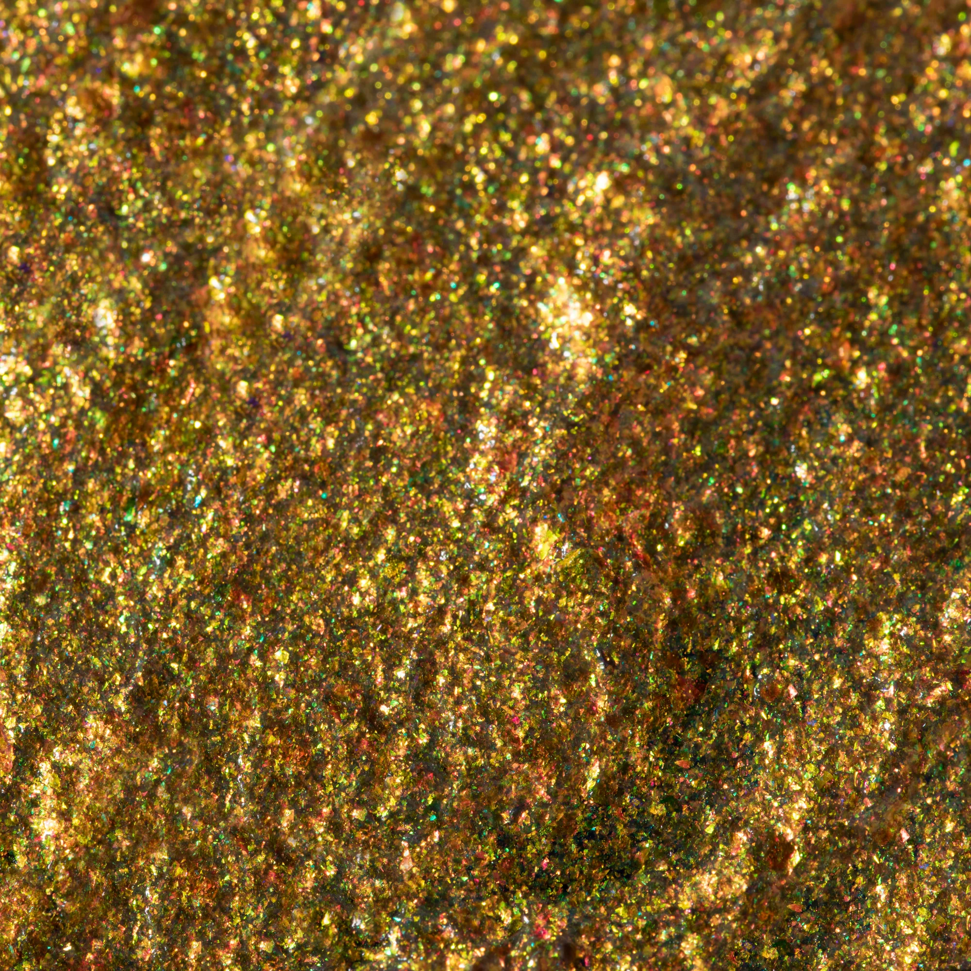 Gold Rush Chroma Flakes (Gold/Green) - Duochrome Pigment - Glisten Cosmetics - Image 6