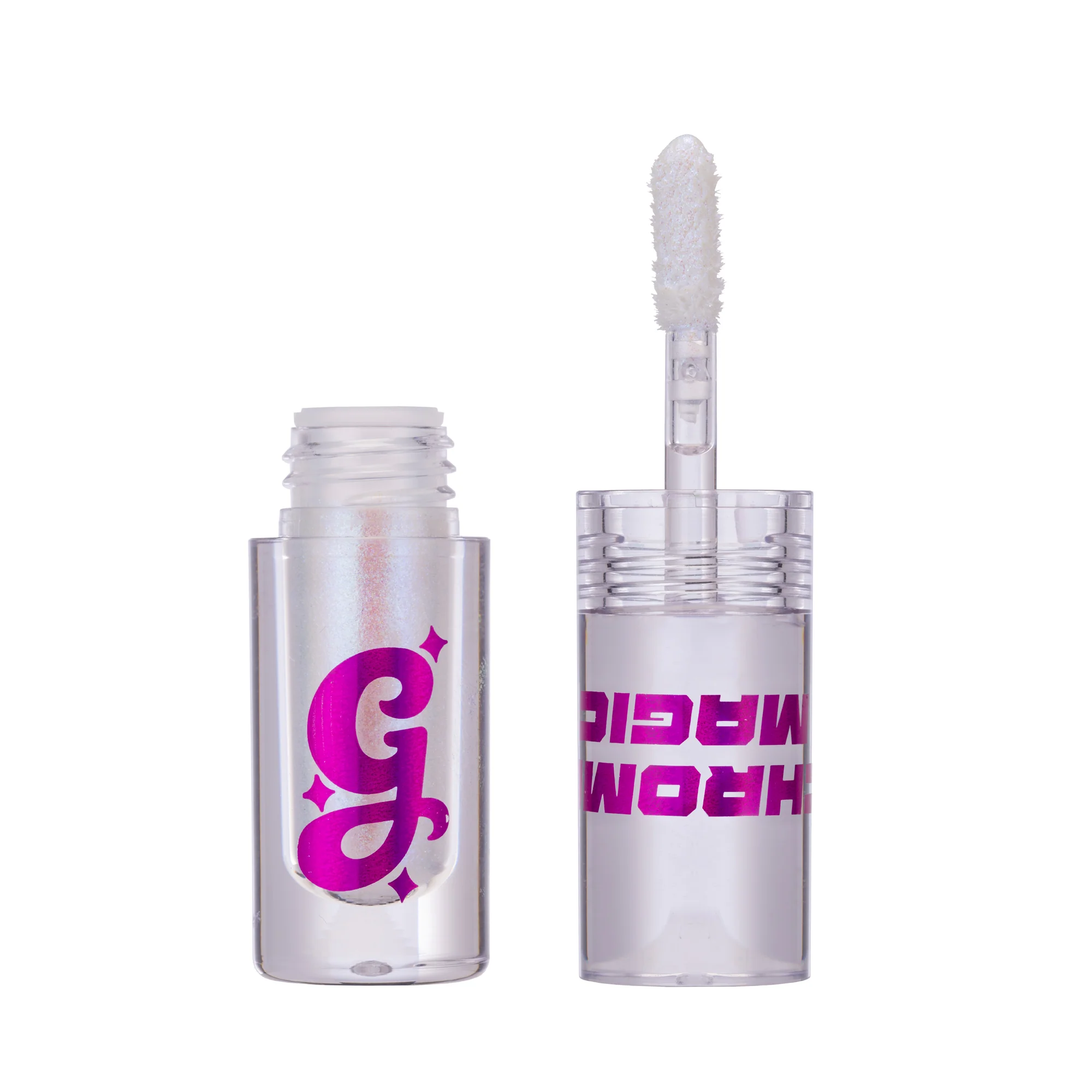Icicles Chroma Magic (Baby Blue/Silver) - Liquid Eyeshadow - Glisten Cosmetics - Image 3