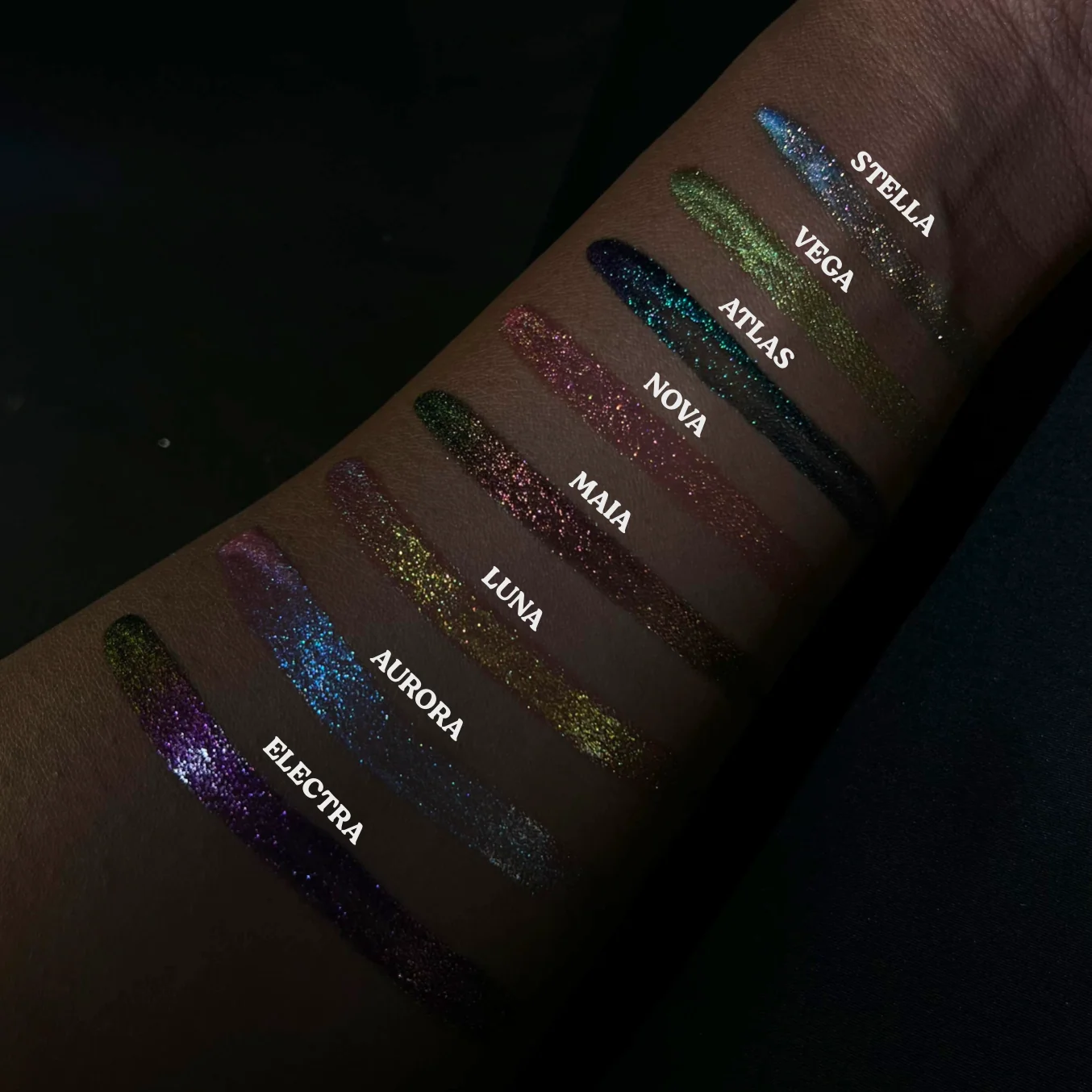 Maia Chroma Gloss (Purple/Gold) - Multichrome Lip Gloss - Glisten Cosmetics - Image 8