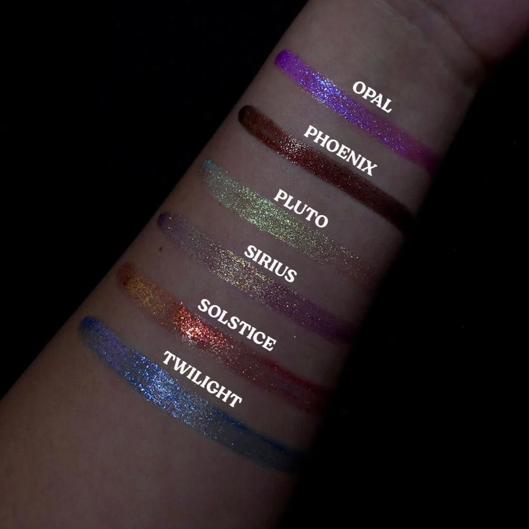 Pluto Chroma Gloss (Turquoise/Pink) - Multichrome Lip Gloss - Glisten Cosmetics - Image 8