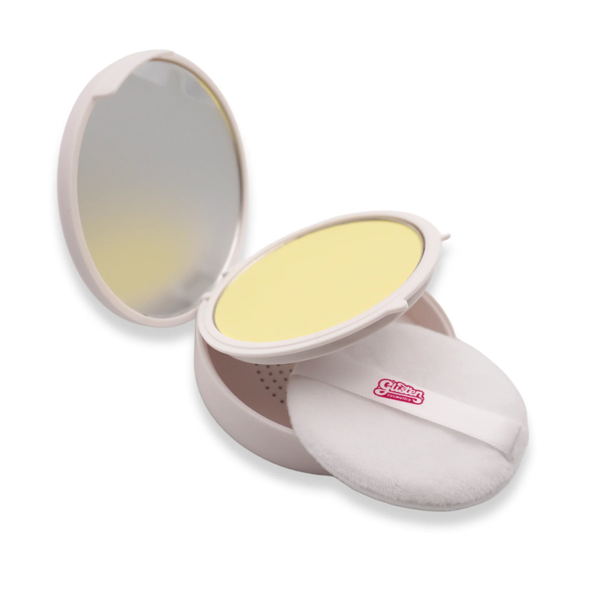 Pastel Yellow Spectra Set - Colourful Pressed Powder - Glisten Cosmetics - Image 3