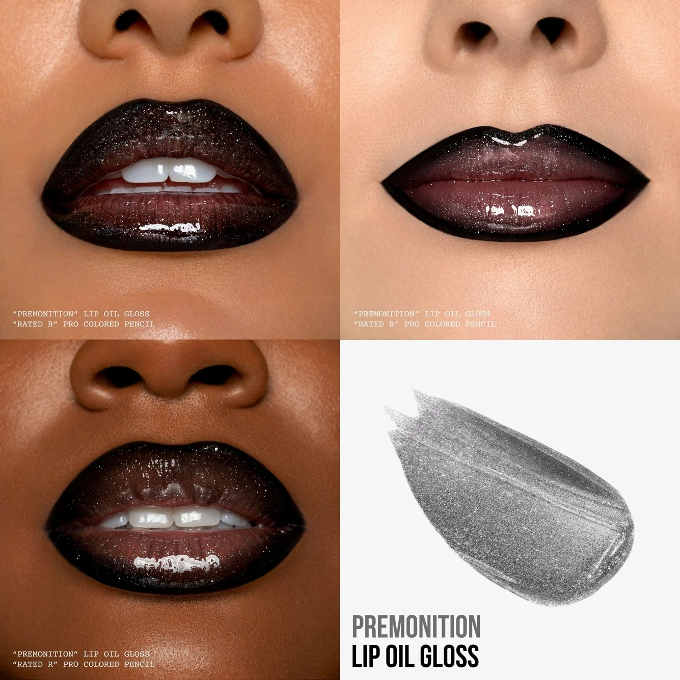 Premonition Lip Oil Gloss - Blend Bunny Cosmetics - Image 2
