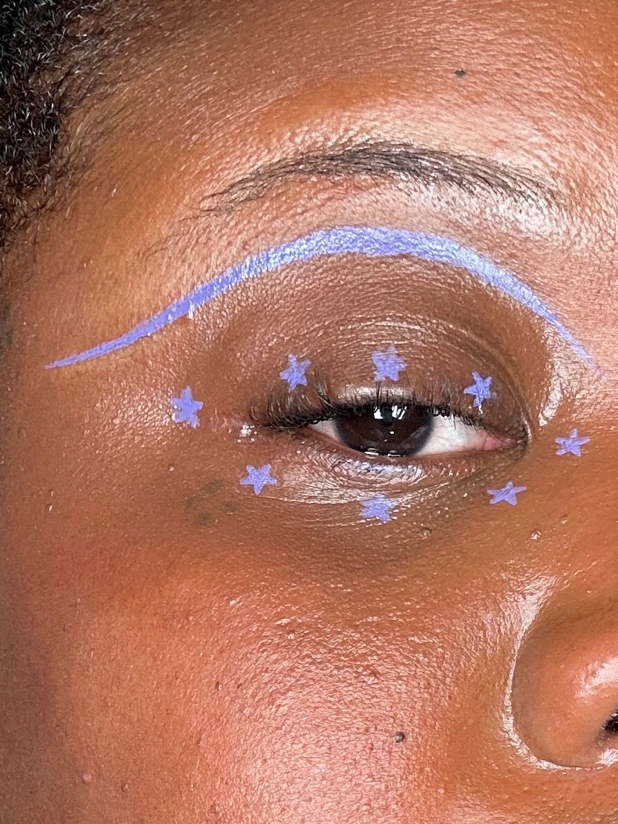 Purple Spectra Pen - Star Stamp Liner  - Glisten Cosmetics - Image 4