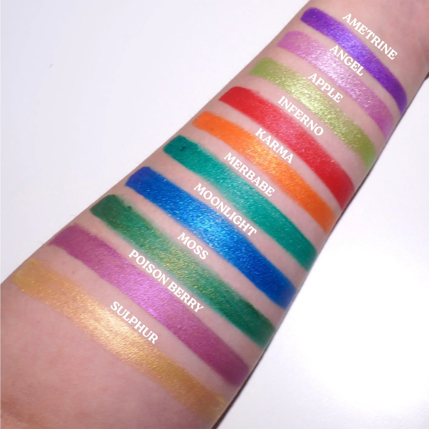 Rainbow Metallic Bundle - Eyeliner - Glisten Cosmetics - Image 2