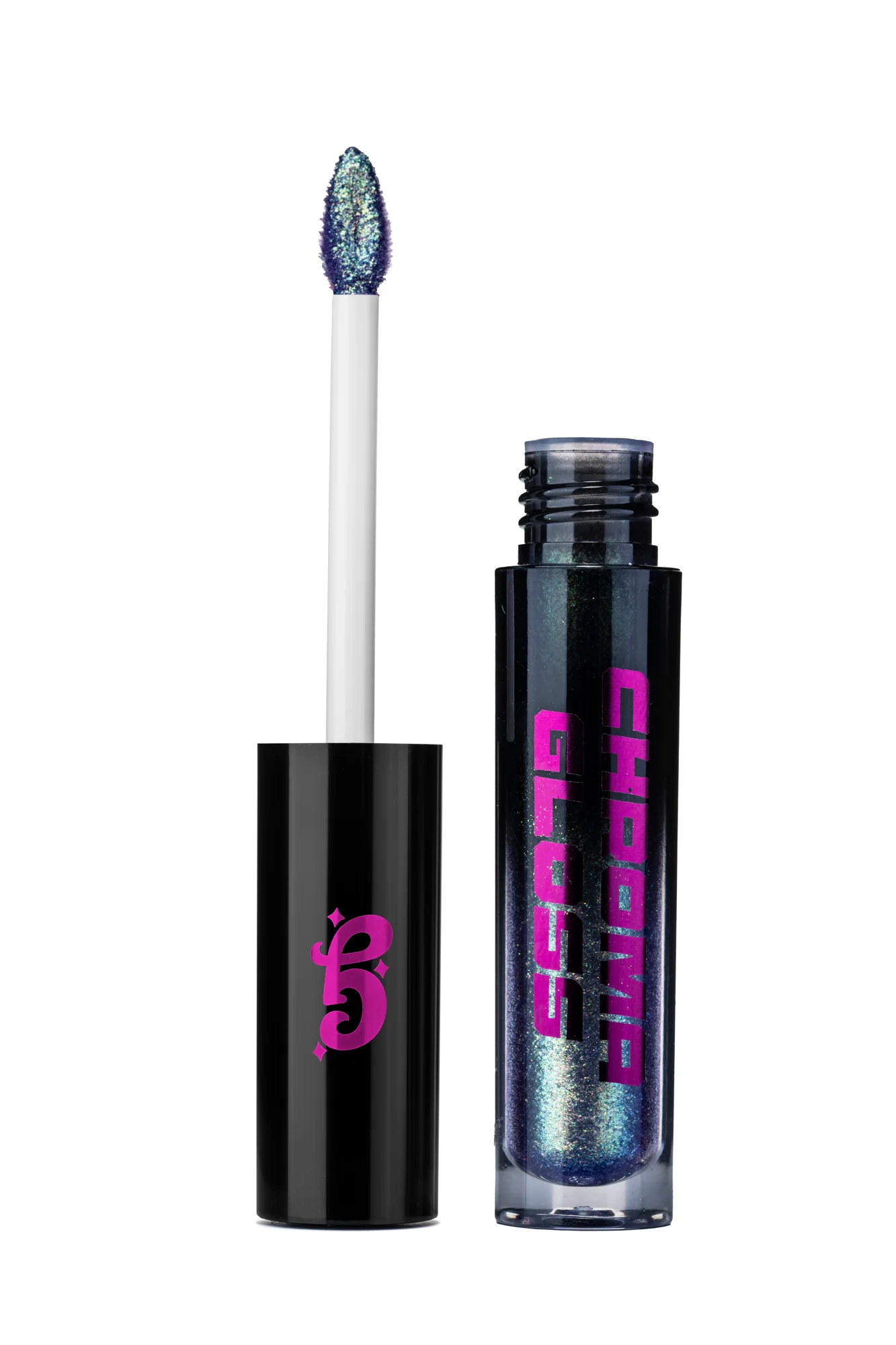 Sirius Chroma Gloss (Silver/Purple) - Multichrome Lip Gloss - Glisten Cosmetics - Image 5