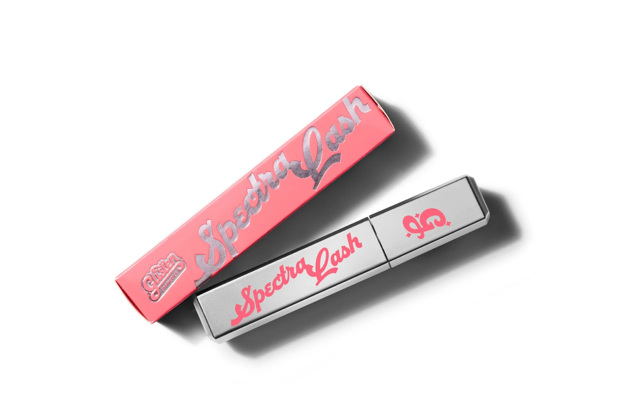 Coral Pink Spectra Lash - Mascara - Glisten Cosmetics - Image 3