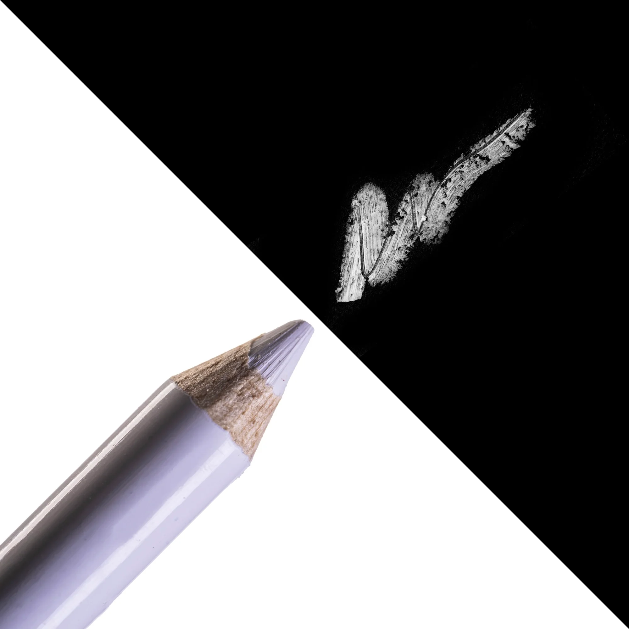 White Spectra Pencil - Colourful Pencil - Glisten Cosmetics - Image 3
